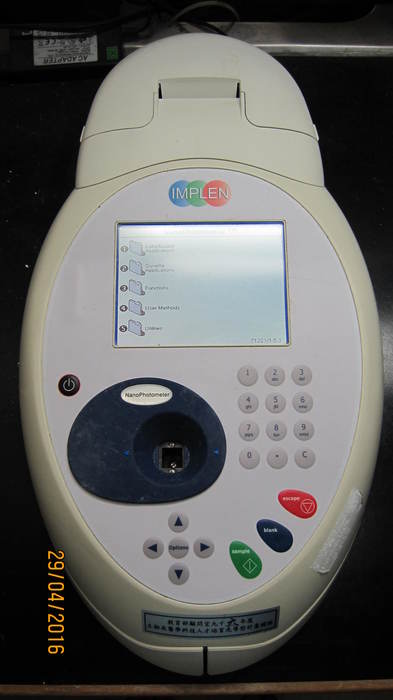 Nanophotometer